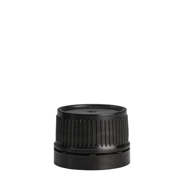 24mm Black Tampertel Wadded Cap