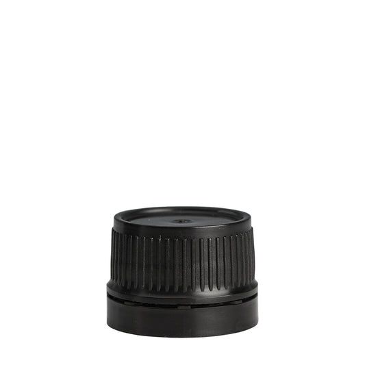 24mm Black Tampertel Wadded Cap