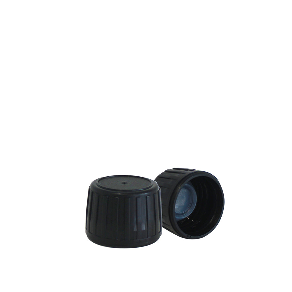 28mm Black Deep Tampertel (Plastic Wadded) Cap – Arthur Holmes