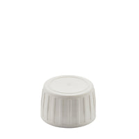 28mm White Deep Non Tamper Wadded Cap