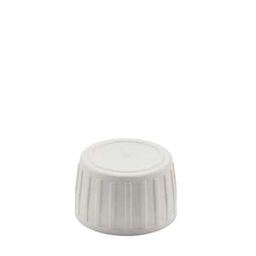 28mm White Deep Non Tamper Wadded Cap