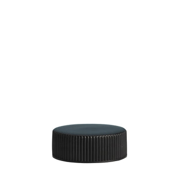 28mm Black Wadded Cap