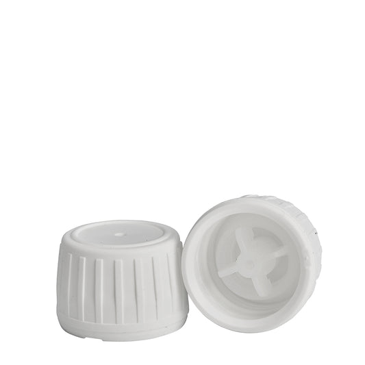 28mm White Pourer Tampertel Cap