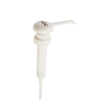 38mm White Lotion Pump with 30ml Dosage