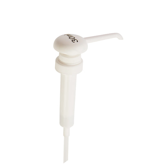 38mm White Lotion Pump with 30ml Dosage