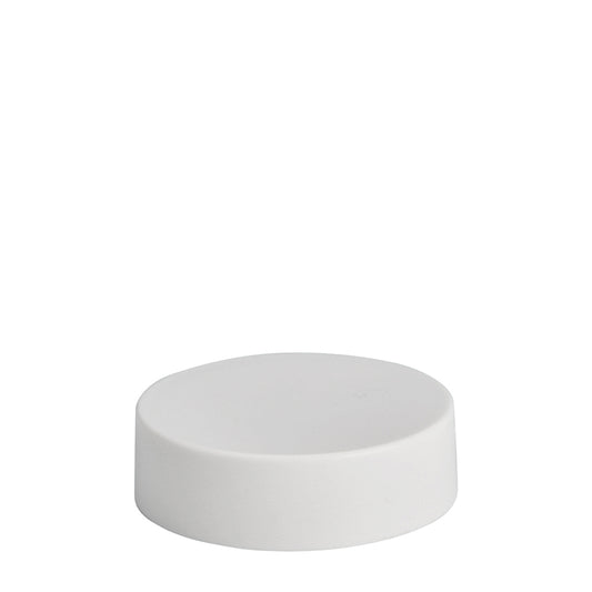 38mm White Wadded Cap