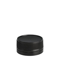 38mm Black Tampertel Wadded Cap