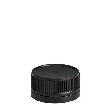 38mm Black Tampertel Wadded Cap
