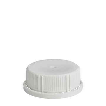 38mm White Tampertel Cap (no wad) (for 5L Plastic Jerrycan)