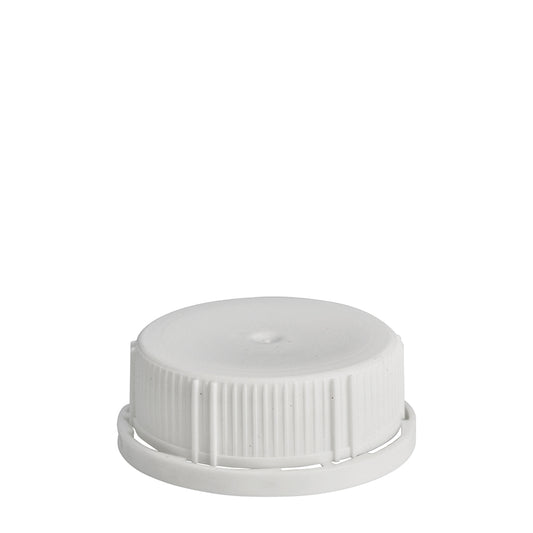 38mm White Tampertel Cap (no wad) (for 5L Plastic Jerrycan)