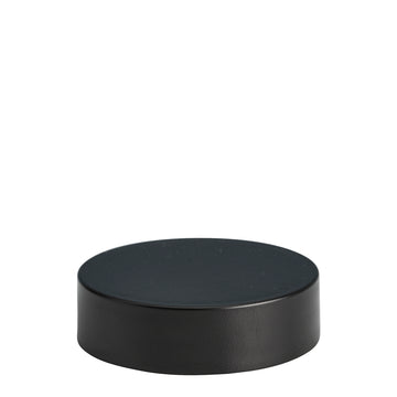 40mm Matt Black Wadded Cap