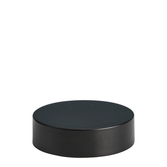 40mm Matt Black Wadded Cap