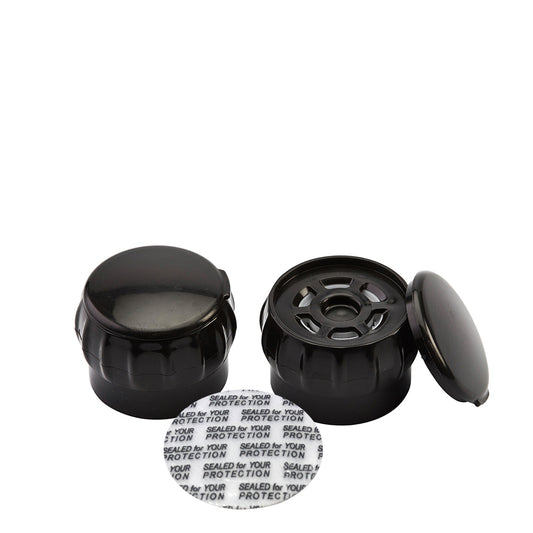 41mm Black Grinder Top (with pressure seal inside cap)