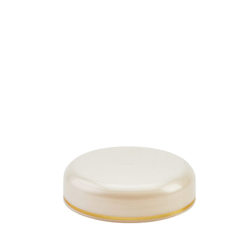 Pearl/Gold Band Round Edge Cap(for 50g Plastic Pot)