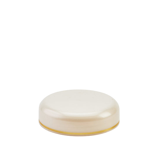 Pearl/Gold Band Round Edge Cap(for 50g Plastic Pot)