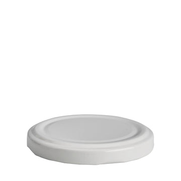 63mm White Metal Twist Cap