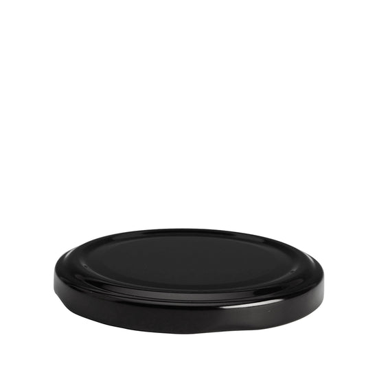 66mm Black Metal Twist Cap