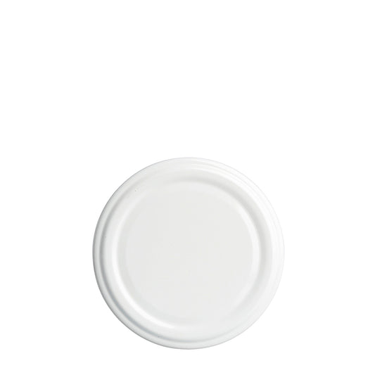 70mm White Metal Twist Cap