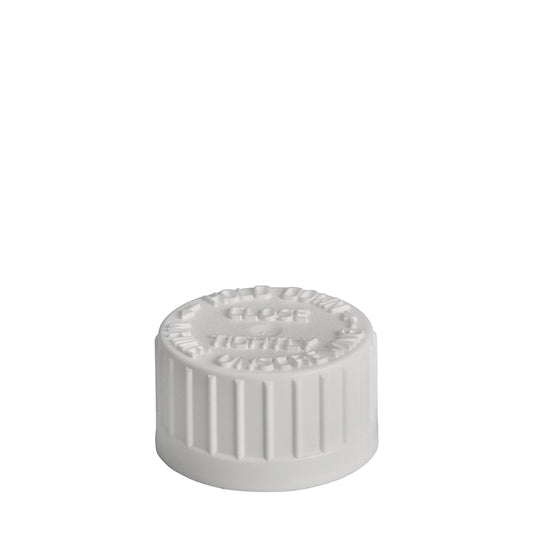 24mm Child Resistant Cap (White)