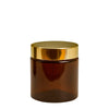 120ml Amber Cos Pot (58mm) (120ml capacity)
