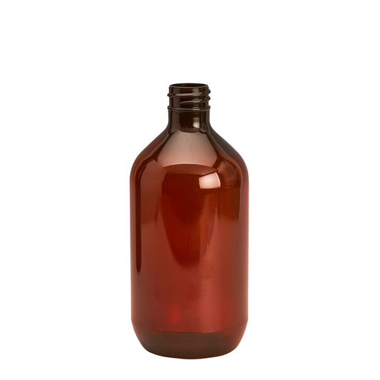 500ml Amber Prem PETG Btl (28mm)