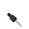 18mm Black Tampertel Dropper (for 10/15ml Drip Btl)