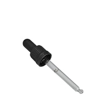 18mm Black Tampertel Dropper with 1ml mark (for 50ml)