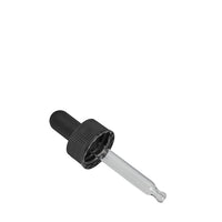 20mm Black Dropper (for 10/15ml)