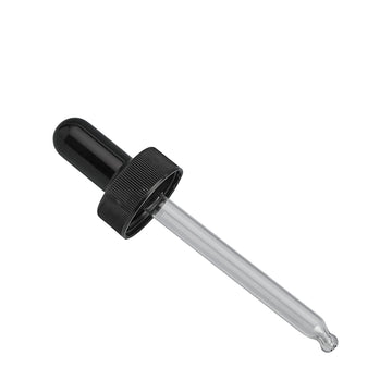 24mm Black Dropper (for 50, 100 & 200ml)