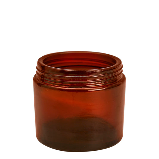 250ml Amber Cos Pot (79mm) (250ml capacity)