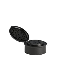 41mm Black Sprinkler Top (with pressure seal inside cap)