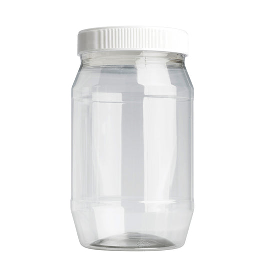 1000ml Clear Nexus Round Jar (83mm)