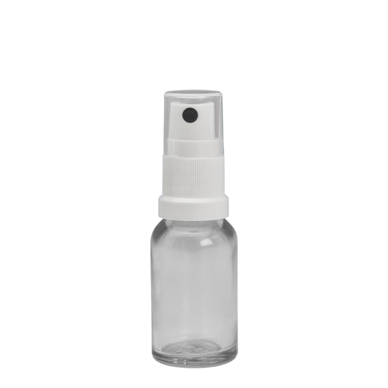 15ml Clear Drip Btl & 18mm White Mist (Germany)
