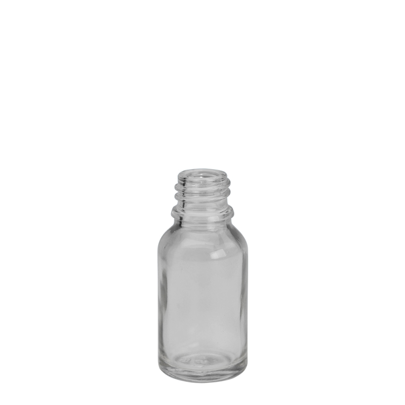 15ml Clear Drip Btl Unfitted (18mm)