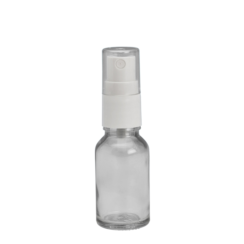 15ml Clear Drip Btl & 18mm White Mist (Taiwan)