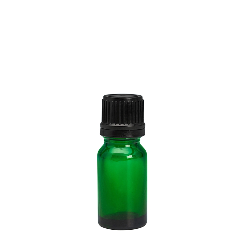 10ml Green Drip Btl & 18mm Black T/T