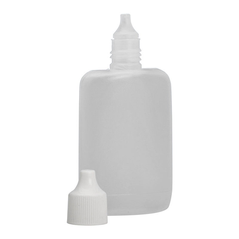 30ml Natural Nasal Flask & White Cap & Plug
