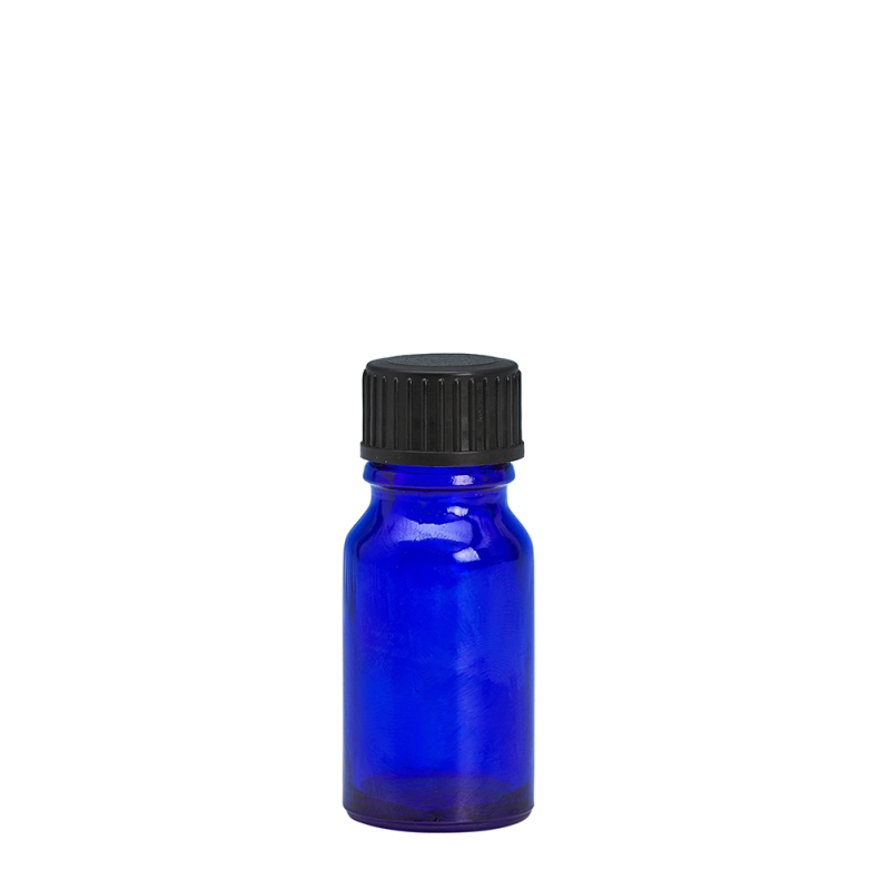 10ml Blue Drip Btl (Germany) & 18mm Black Foam Wad Cap