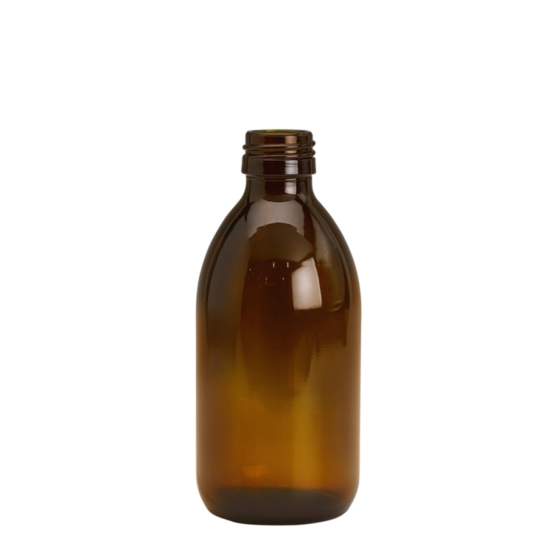 250ml Amber Syrup Btl Unfitted (28mm)