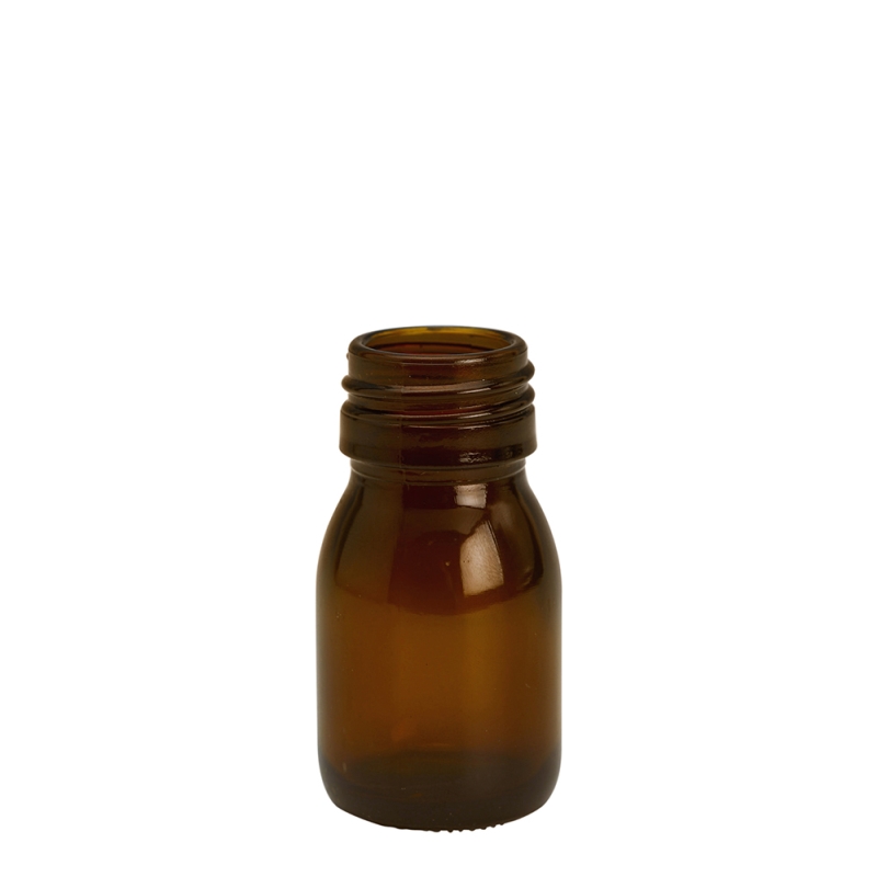 30ml Amber Syrup Btl Unfitted (28mm)