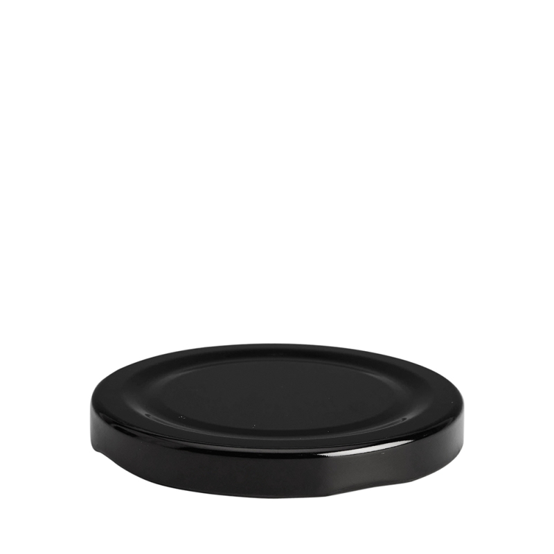 70mm Black Metal Twist Cap