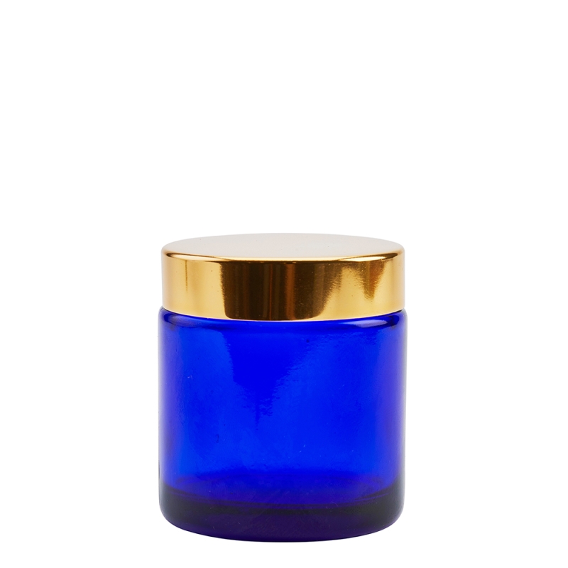 100g Blue Cos Pot & 58mm Gold Wad Cap