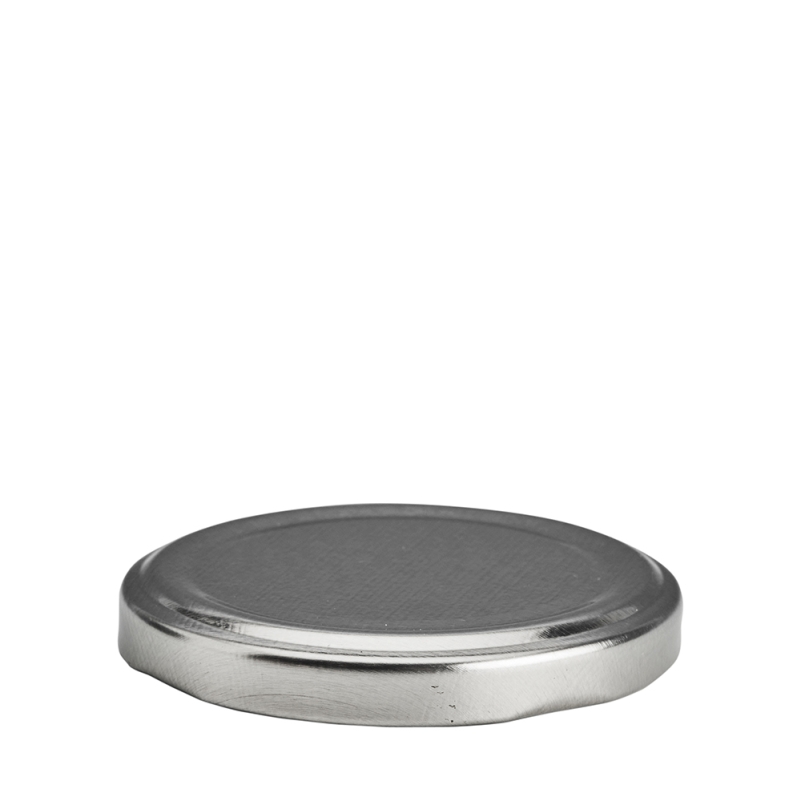 63mm Silver Metal Twist Cap