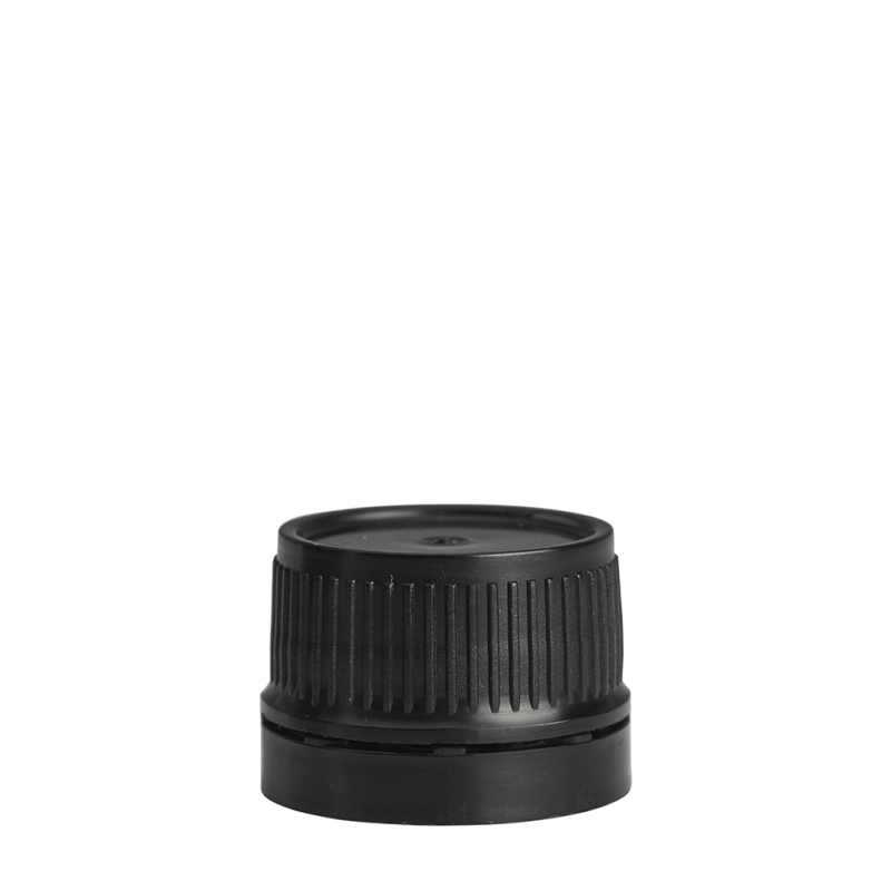 24mm Black Tampertel Wadded Cap