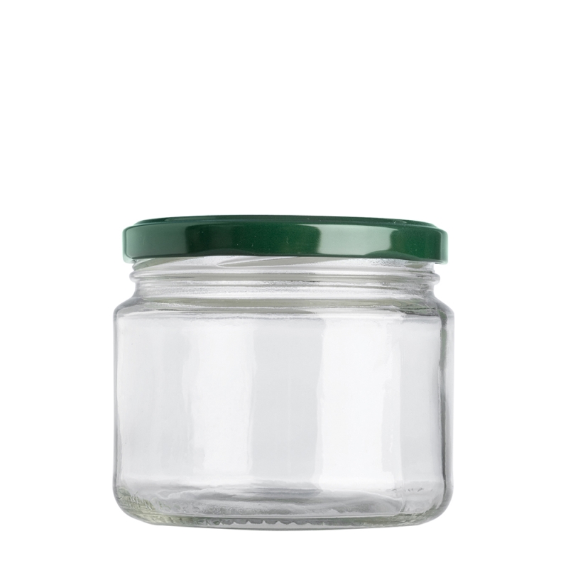 300ml Multipurpose Jar & 82mm Green Twist