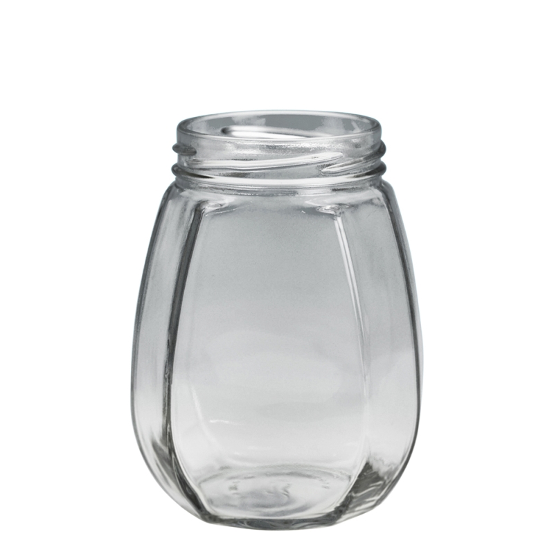 385ml Facetted Jar Unfitted (63mm)