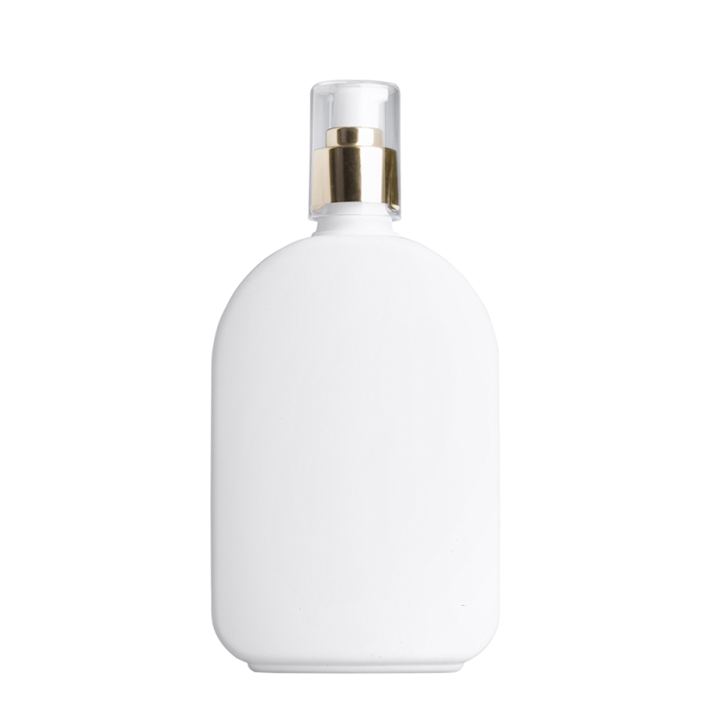 375ml White Flask & 24mm Gold Cos Lotion