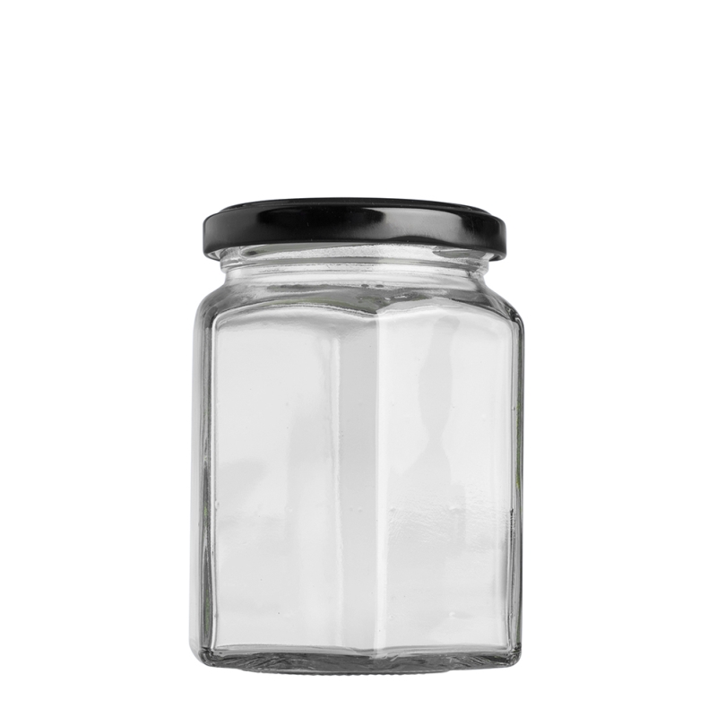 285ml Hex Jar (63mm) Arthur Holmes
