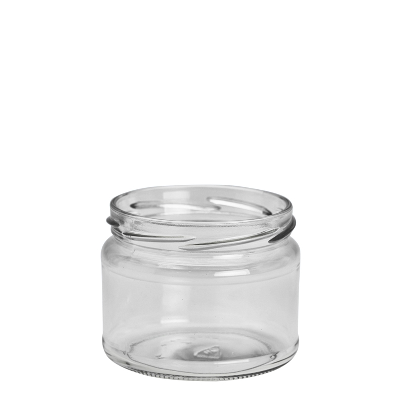 250ml Squat Twist Jar Unfitted (82mm)