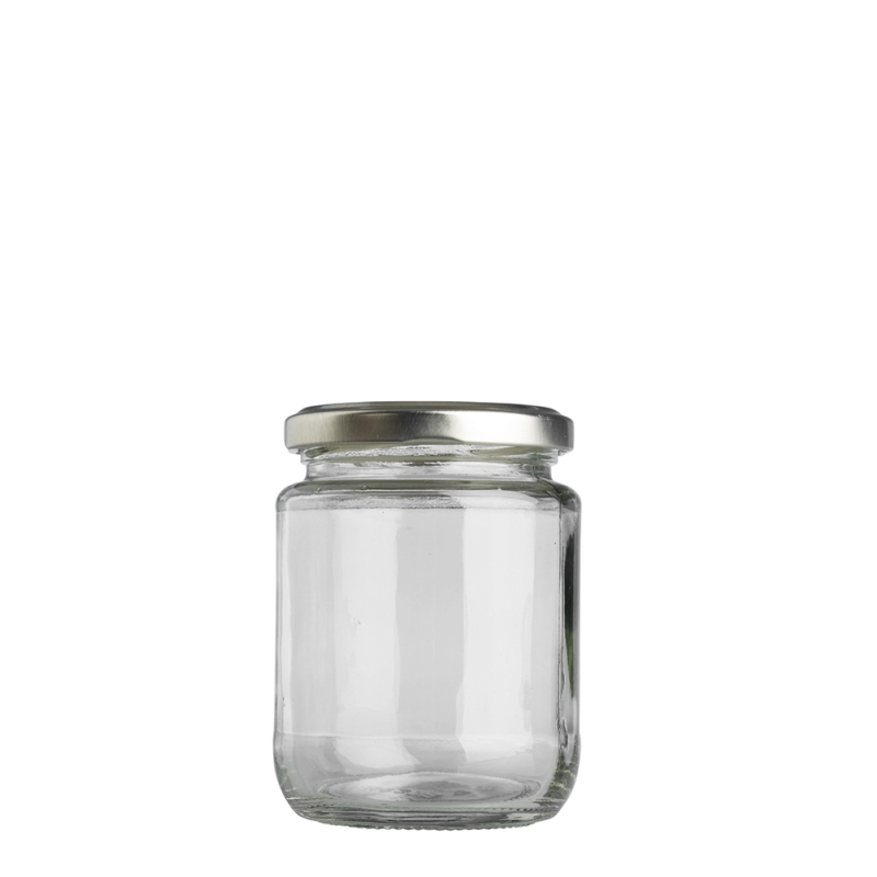 250ml Food Twist Jar & 63mm Silver Twist